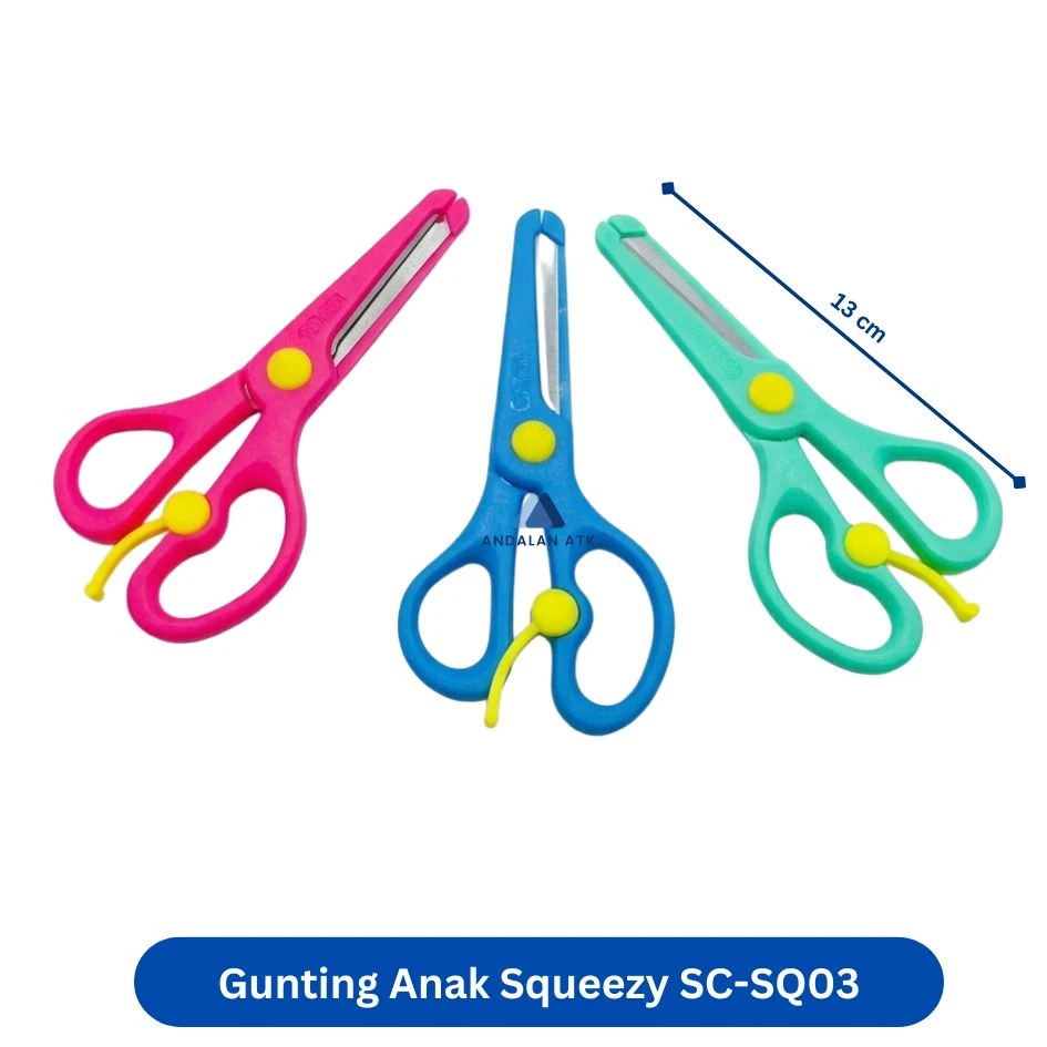 Gunting Anak Squeezy SC-SQ03